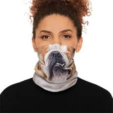 Dog Neck Gaiter, All Breeds, No Tying Easy Pull
