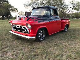 Image result for Flame Red 1957 GMC
