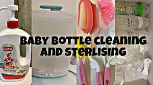 How To Clean And Sterlise Baby Bottles/Philips Avent Sterliser Review &  Demo/Liquid Cleanser Bottles - Youtube