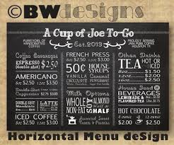 Custom Small Menu Horizontal Coffee Shop Sign Food Truck Etsy In 2021 Food Truck Menu Menu Restaurant Coffee Shop Signs
