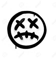 Black And White Graffiti Graffiti Scary Sick Emoji Sprayed In Black On White Sponsored Sick Scary Graffiti Emoji White Graffiti Emoji Art Sick Emoji