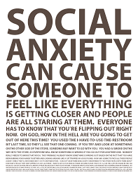 But social anxiety doesn't define me and i can overcome this. after you get behind this, then you can progress forward to the next reassuring fact, which is: Social Anxiety Disorder Quotes Quotesgram