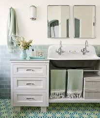 Bathroom design old house photos and pictures collection that posted here was carefully selected and uploaded by rockymage team after choosing the ones that are best among the others. Tunis Cement Tiles In A Beautiful Bathroom On This Old House Granada Tile Cement Tile Blog Tile Ideas Tips And More