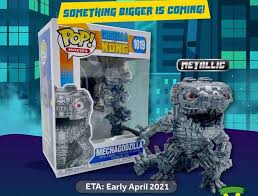 2021 brings the anticipated release and ultimate showdown of godzilla vs kong. Godzilla Vs Kong Mechagodzilla Funko Pop Figure Revealed