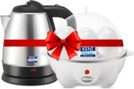 Don't fill the kettle more than halfway full with eggs or they may not cook evenly. Kent 16056 16053 Electric Kettle With Egg Cooker Price In India Buy Kent 16056 16053 Electric Kettle With Egg Cooker Online At Flipkart Com