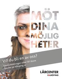 Vi söker en SFI-lärare, intresserad? Läs mer om tjänsten på falkoping.se