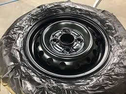 皆藤塾 bodyshopkaito 鉄ホイールつや消し塗装 茨城県稲敷市 bodyshopkaito ホイール 塗装 ホイール つや消し