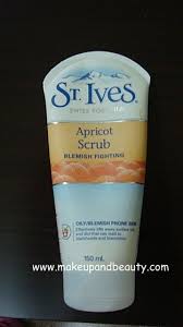 According to the chart, the only aspect of acne treatment that this st. St Ives Apricot Scrub Blemish Fighting Review