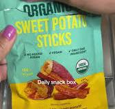 Wasn’t sure about the sweet potato sticks but they’re GOOD! #snacks | TikTok
