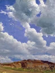 Clouds By Thomas Cooper Gotch Landscape Background Landscape Illustration Landscape Art