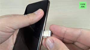 How to install sim card in iphone 11. Insert Remove Sim Card Iphone 11 Pro Max Youtube