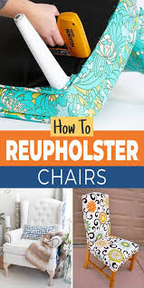 They're marvelous chairs, but they're in dire need of new upholstery…she began the work on these chairs then gave up…when i stopped by to pick up the dresser and nightstands to refinish for her or. How To Reupholster A Chair The Budget Decorator