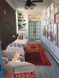 Ideas For My Bedroom Narrow Small Railroad Apartment Apartment Walls Small Space Interior Design Railroad Apartment