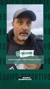 🎙️NOTA CON SANTIAGO MARISCOTTI, PRESIDENTE DEL CLUB RENATO CESARINI RIO  CUARTO, @santiagomariscotti, @renatocesarini, #radiosampacho #lrfrc  #VIVIMOSFUTBOL #torneoclausura #torneoprimeradivisiona