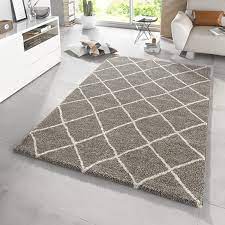 Top marken günstige preise große auswahl. Design Hochflor Teppich Diva Taupe Teppich Boss