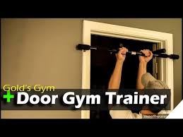 golds gym pull up bar door gym