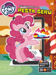 Twilight sparkle yang merupakan pemimpin raibow dash adalah kuda pegasus dengan tubuh berwana biru langit. My Little Pony Buku Mewarnai Pesta Seru Gramedia Pustaka Utama