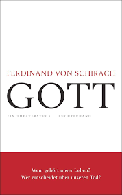 Das buch sieht ein bisschen mitgenommen aus, da ich es in der handtasche mitgenommen habe. Gott Buch Gebunden Ferdinand Von Schirach