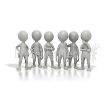 Vector collection of line art christmas or holiday themed stick figures or stick figure family. Group Of Stick People Clipart Novocom Top