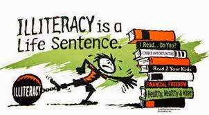 Image result for illiterate