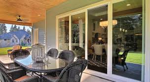 Milgard sliding glass doors and french doors are available in tuscany, ultra and trinsic slim frame series. High End Vinyl Patio Doors Tuscany Series Milgard
