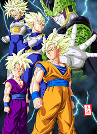 Dragon Ball Kai Cell Saga By Snakou On Deviantart Anime Dragon Ball Dragon Ball Z Dragon Ball