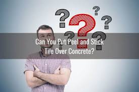 Peel and stick tiles are decorative and bring life and modern design to your home. Can You Put Peel And Stick Tile Over Concrete Ready To Diy