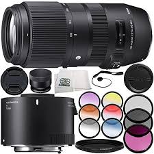 Sigma 100 400mm F 5 6 3 Dg Os Hsm Canon Sigma 100 400mm F 5 6 3 Dg Os Hsm Contemporary Lens For Canon Ef 10pc Accessory Bundle A Sigma Tc 2001 2x Teleconverter Fo Canon Lens Camera Lenses Powershot