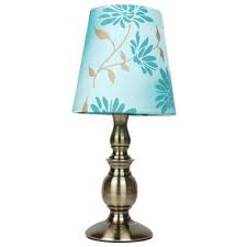 Shop wayfair for all the best bedside lamps. Floral Table Lamp Duck Egg Blue Buy Online At Qd Stores