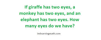 Do all monkeys have long tails? If Giraffe Has Two Eyes A Monkey Has Two Eyes I M Learning Math