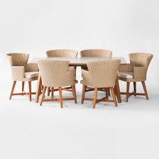 Staton Patio Dining Set Smith Hawken Patio Furniture Collection Outdoor Dining Spaces Patio Dining Set