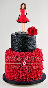 You can write name on birthday cakes images, happy birthday cake with name editor, personalized birthday cake with names to send happy birthday wishes for friends, family members & loved ones via birthdaycake24.com. Lady In Red Birthday Cakes For Women Red Cake Cakes For Women