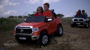 Interested in the 2021 toyota tundra but not sure where to start? Big Toys 24v Toyota Tundra Ride On Truck With Rc Youtube