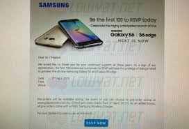 Introducing samsung galaxy tab s6. Leak Samsung Galaxy S6 S6 Edge Rrp Are Inclusive Of Gst Others Will See Price Increase Lowyat Net