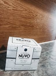 kitchen cabinet makeover with nuvo