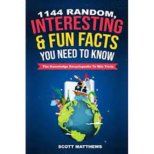 Whether you're a classic movie buff or a blockbuster film fanatic, the yearly academy awards is likely to be a big deal for you and your fri. Buy 1144 Random Interesting Fun Facts You Need To Know The Knowledge Encyclopedia To Win Trivia Amazing World Facts Book Paperback April 24 2019 Online In Usa 1095354663