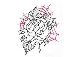 Rose In Spider Net Tattoo Design Fans Share Web Tattoo Spider Web Tattoo Tattoo Designs Unique