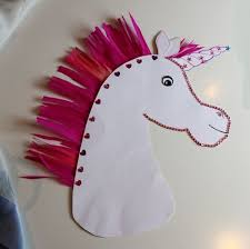 Bastelset Einhorn Stecken Einhorn Basteln Kindergeburtstag Selber Basteln Steckpferd Basteln