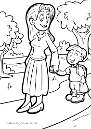 Malvorlage Mutter Und Kind Familie Malvorlagen Mutter Kind Malvorlagen Fur Kinder