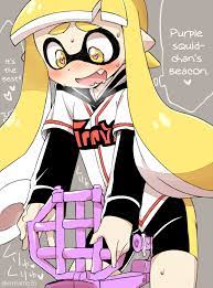 See more 'splatoon' images on know your meme! Fanatic Scans Yuri Ika Yellow On Purple S Beacon