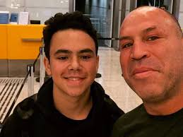 Petr Yan's mother with his UFC belt ❤️