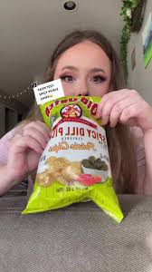 Ummm yes #spicydillpicklechips #olddutchchips #tastetest