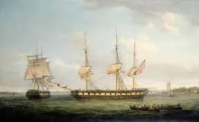 Thomas Whitcombe Oil Painting ...