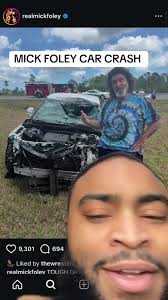 Mick Foley Car Accident April 7
