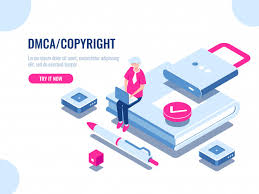 Free to download and free to use. Free Vector Dmca Data Copyright Isometric Icon Content Security Book With Lock Electronic Digital Contract