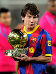 Best of lionel messi at the age of five, he started playing football for grandoli, a club coached by his father. Uefa Champions League On Twitter Leo Messi Presents His 2010 Ballon D Or Award At The Camp Nou Otd 10 Years Ago Who Finished 2nd 3rd 1 Messi 2