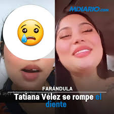 La maquillista e influencer Tatiana Vélez compartió con sus seguidores un  incidente inesperado que vivió por una travesura de su bebé, Brianna  Eloise. Tatiana reveló que uno de sus dientes frontales sufrió