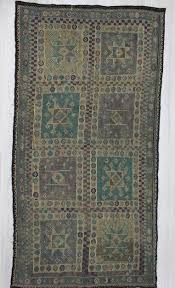 handwoven vintage decorative pastel embroidered turkish kilim rug from denizli turkey code 0079 embroidered kilims
