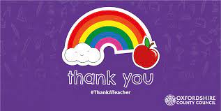 Short thank you messages for teachers from parents during covid 19. Children And Parents Thank Dedicated Oxfordshire Teachers And Support Staff