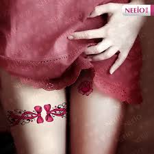 Well, the truth is that this is the easiest type of tattoo that you can get. Pink Rose And Bow Tattoos Meaning Design For Women Waterproof Body Art On Arm Legs Back Wrist Ankle Thigh Size 18 X 12 Cm Tattoo Yourself Rose Tattoo Legtattoo Machine Armature Bar Aliexpress